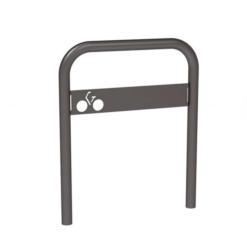 Arc per bicicletes simple amb senyalètica